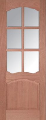 Hardwood Riviera 6L Glazed - Unfinished - DFG