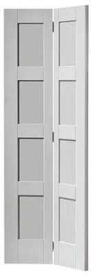 Internal Montserrat Primed Smooth White Bi-Fold Door