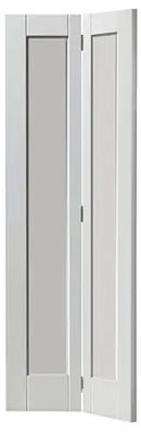 Internal Antigua Primed Smooth White Bi-Fold Door