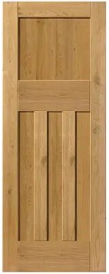 Internal Rustic Oak Veneered DX Internal Un-Finished Door