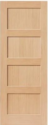 Internal Oak Snowdon Un-Finished FD30 44mm Fire Door