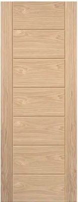 Internal Palomino Oak Un-Finished  Door FD30 44mm Fire Door