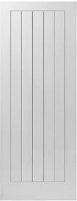 Internal White Primed Cottage 5 Standard Core Door