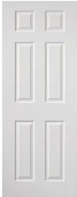 Internal White Colonist Woodgrain FD30 44mm Fire Door