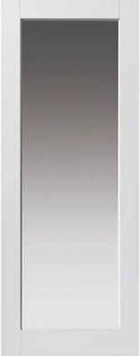 Internal Tobago White Primed (CLEAR GLASS) Door
