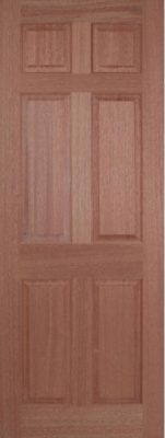 Hardwood Regency 6 Panel - Unfinished - DG
