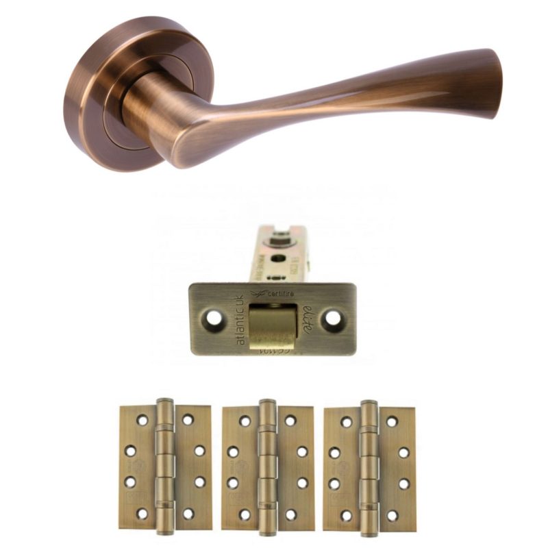 Internal Handle Pack Antique Brass (Suitable for 44mm doors internal doors)