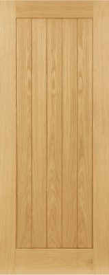 Internal Oak Chester Un-Finished Door