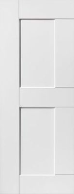 Internal White Primed Eccentro Smooth Finish Solid Core Door