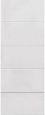 Internal White Primed Horizontal 4 Line FD30 44mm Fire Door