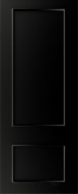 Internal Black Sandringham Pre-Finished Door