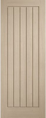 Internal Blonde Oak Mexicano Pre-Finished FD30 44mm Fire Door