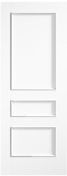 Internal Toledo White Primed FD30 44mm Fire Door