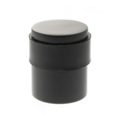 Internal Matt Black Floor Mounted Door Stop