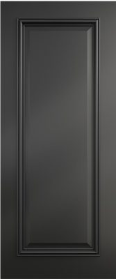 Internal Black Pre-Finished Solid Core Blenheim Door