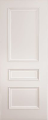 Internal White Primed Solid Core Windsor Internal Door