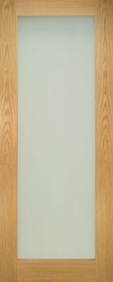 Internal Oak Walden (OBSCURE GLASS) Un-Finished Internal Door