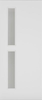 Internal Flush White Primed Glazed 07 FD30 44mm Fire Door