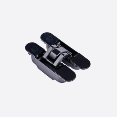 Internal Eclipse Matt Black Concealed Hinge - Pack of 2