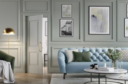 Internal White Primed Arnhem Solid Core Door - Image 2