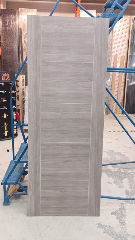 Laminate Light Grey Pre-Finished Vancouver FD30 44mm Fire Door - Image 2