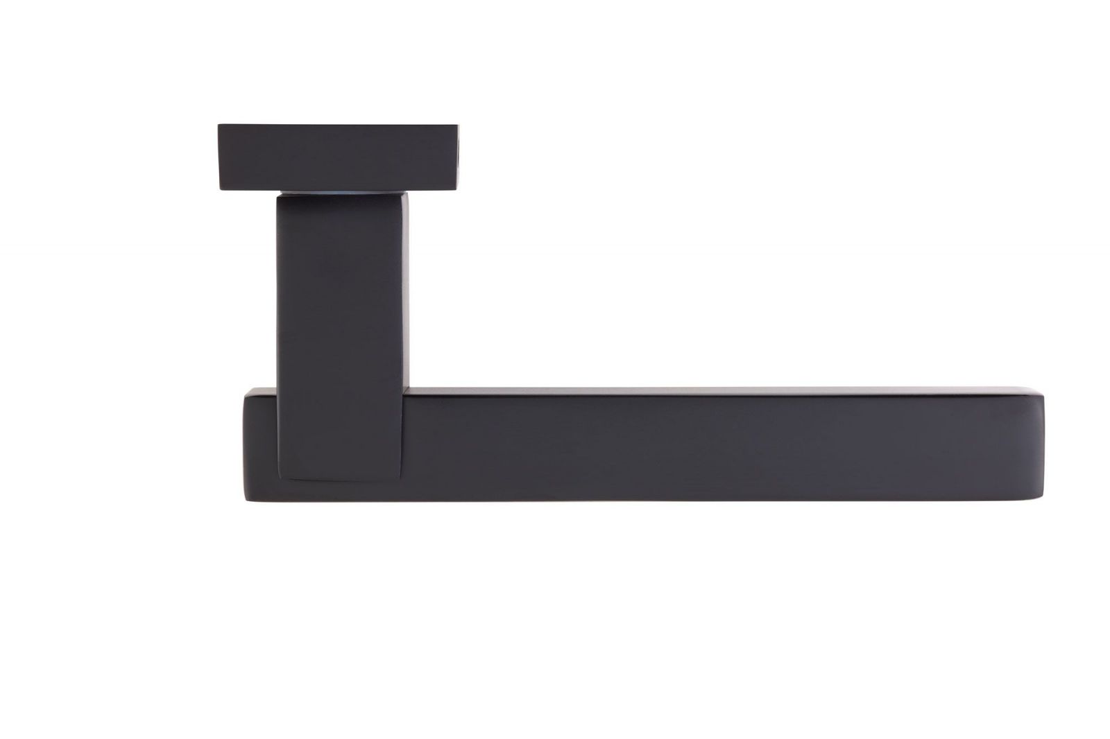 Internal Argo Matt Black Lever on Rose Door Handle (Per Pair) - Image 2