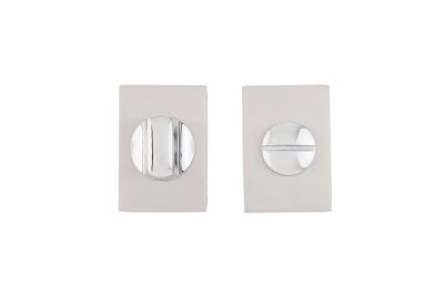 Internal Satin Nickel/Polished Chrome Thumb Turn