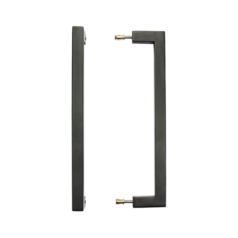 Internal Matt Black Urban Tube Pull Handle (Pair) - Image 3
