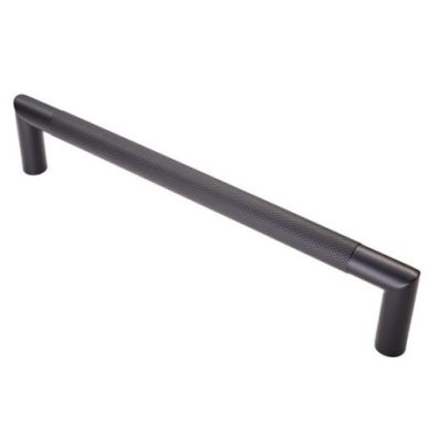Internal Matt Black Knurled Pull Handle