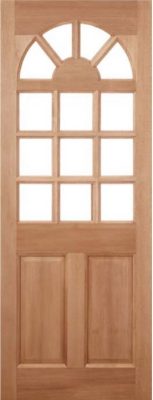 External Hardwood Kentucky Unglazed (No Glass) Door