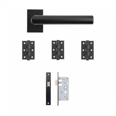 Internal Ares Matt Black Slim Latch Kit