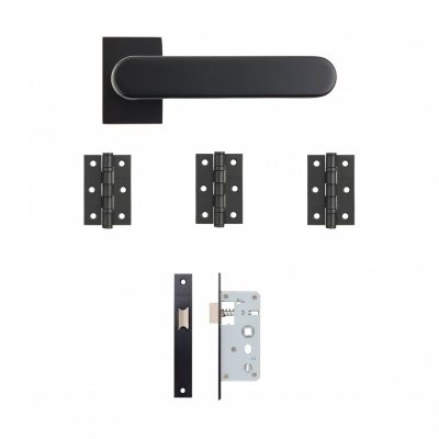 Internal Juno Matt Black Slim Latch Kit