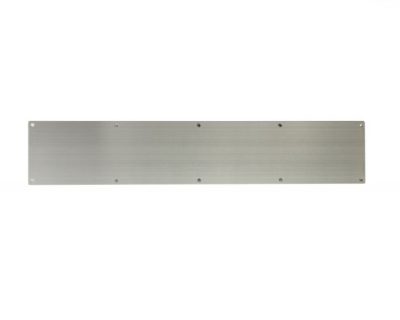 Internal Door Kick Plate Satin Stainless Steel