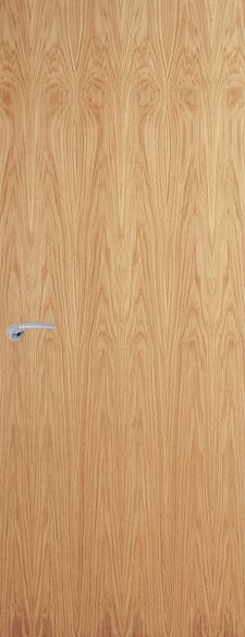 Internal White Oak Veneer Flush Pre-Finished Fire Door FD60 54mm Fire Door
