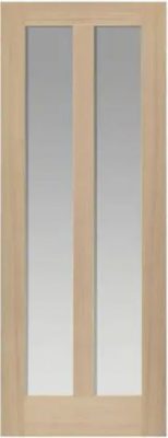 Internal Oak Pre-Finished Vermont (OBSCURE GLASS) Door