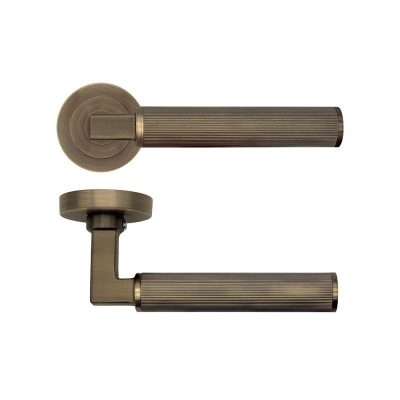 Internal Delphi Matt Antique Brass Handle (Pair)