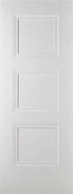 Internal White Primed Amsterdam Solid Core Door
