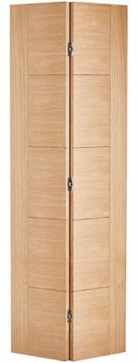 Internal Oak Vancouver Pre-Finished Bi-Fold Door