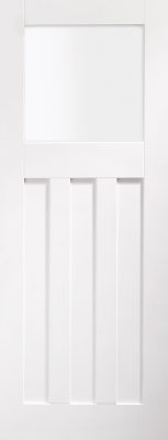 Internal White Primed DX (OBSCURE GLASS) Door