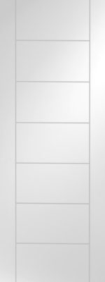 Internal White Primed Palermo FD30 44mm Fire Door