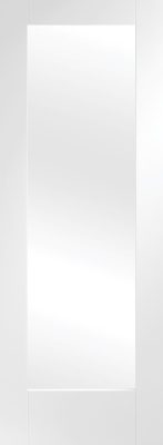 Internal White Primed Pattern 10 (OBSCURE GLASS) Door