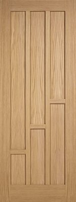 Internal Oak Coventry FD30 44mm Pre-Finished Fire Door