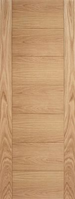 Internal Oak Carini Solid Core Un-Finished Door