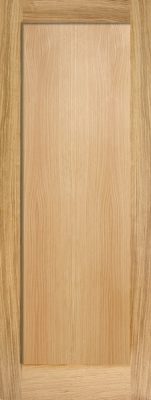 Internal Oak Pattern 10 Un-Finished 1 Panel Solid Core Door