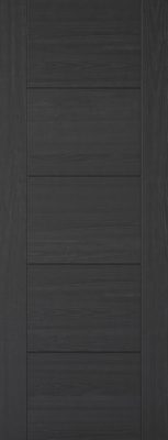 Internal Charcoal Black Vancouver Pre-Finished FD30 44mm Fire Door