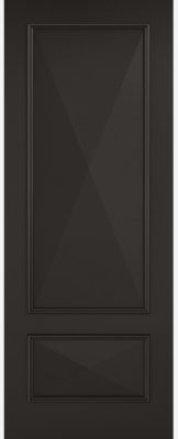 Internal Black Primed Plus Knightsbridge Raised Mouldings FD30 44mm Fire Door