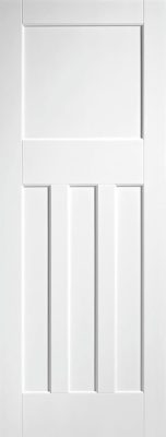 Internal White Primed DX 30s Style FD30 44mm Fire Door