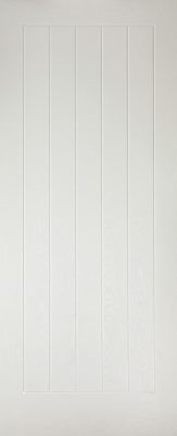 External Mexicano White GRP Composite Door
