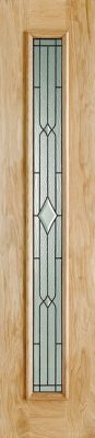 External Oak Universal Sidelight (LEADED DOUBLE GLAZED) Un-Finished Door