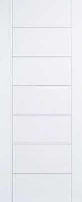 External Modica White GRP Composite Door